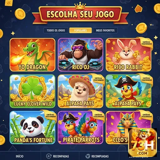 Ilustração de Slots Diversificadas